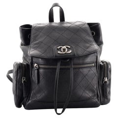 Chanel Cuba Tasche Rucksack genäht Kalbsleder Medium