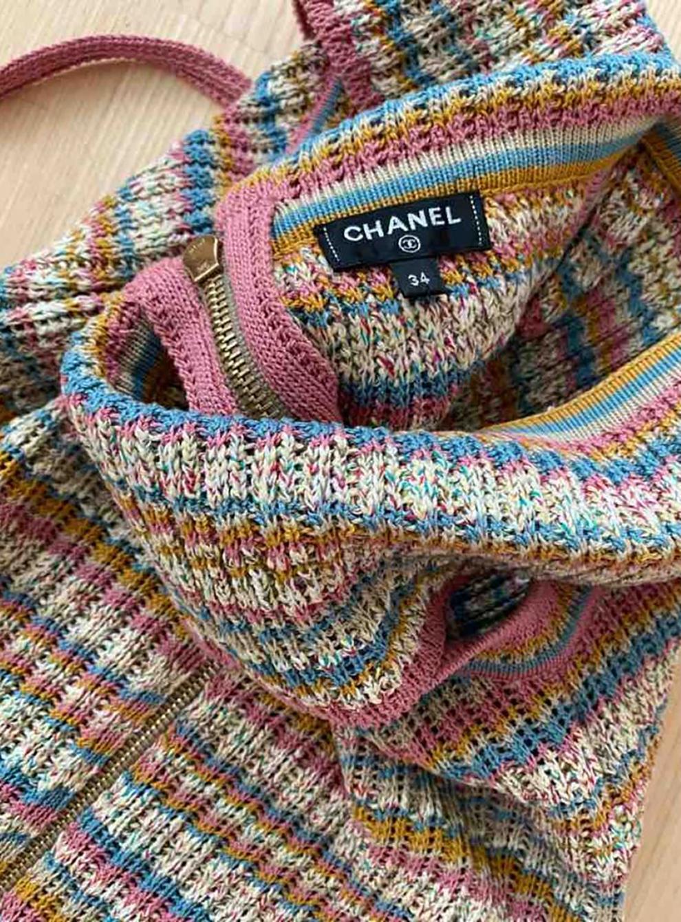 Chanel Cuba Runway Knit Top For Sale 5