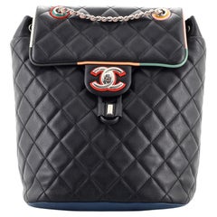 Chanel Cuba Urban Spirit Rucksack aus gestepptem Lammfell von Chanel