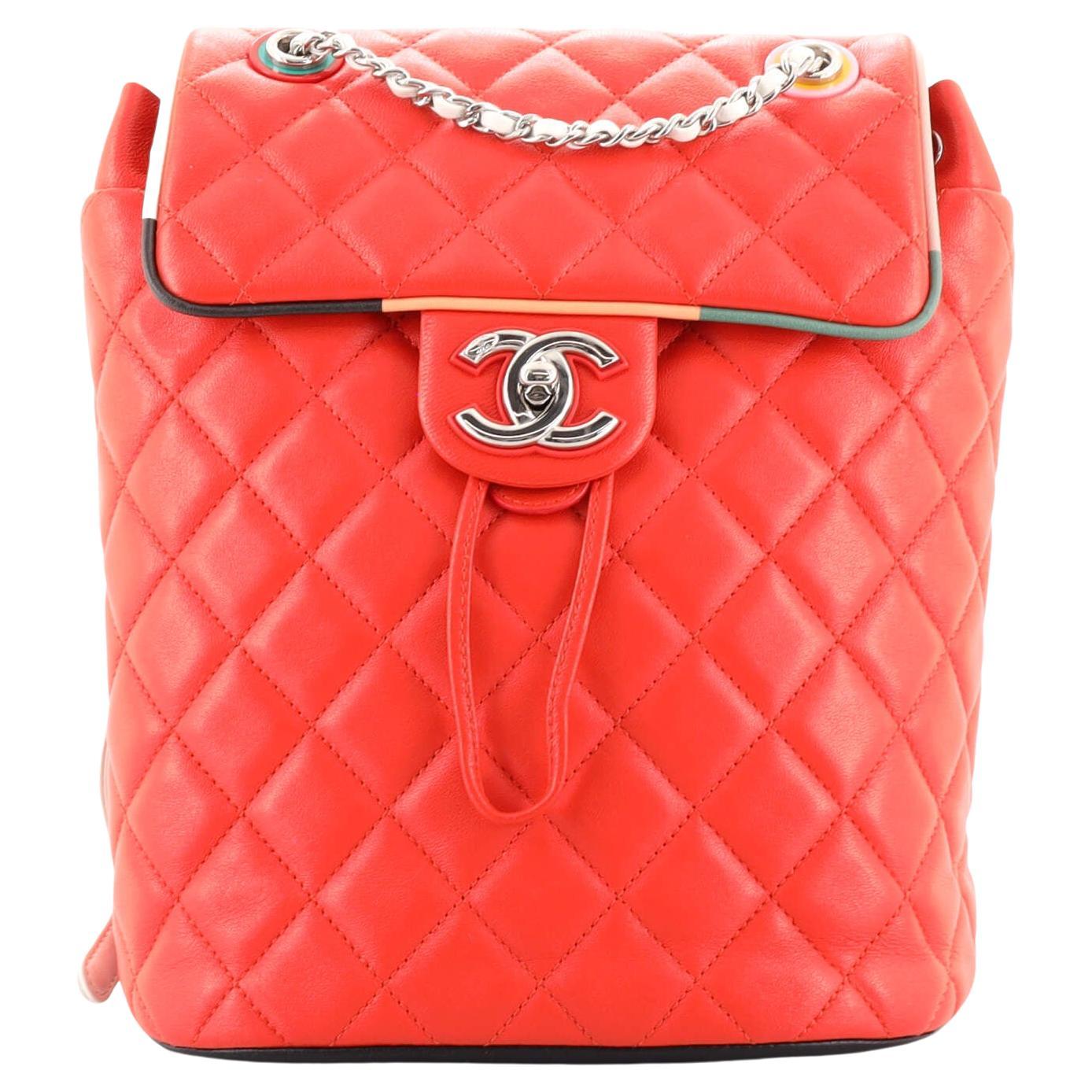 Chanel Cuba Urban Spirit Backpack Quilted Lambskin Small at 1stDibs