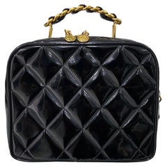 Chanel Cube Vintage Charol Borsa a Tracolla