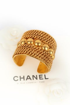 Chanel cuff bracelet 1980s