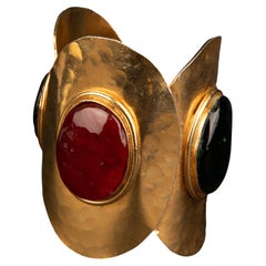 Chanel cuff bracelet by Karl Lagerfeld circa 1980