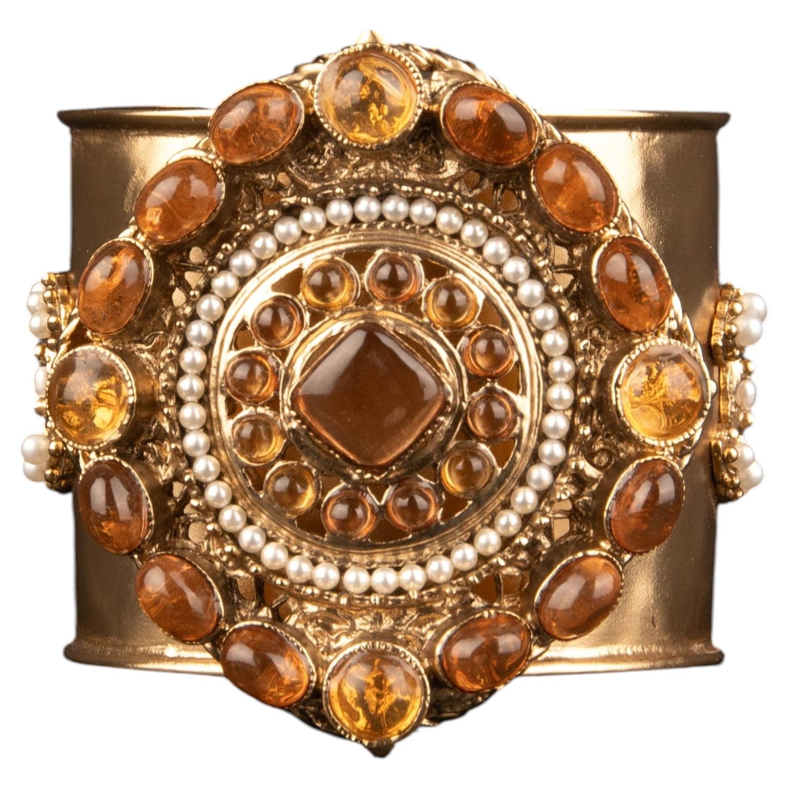 Chanel cuff bracelet by Karl Lagerfeld Cruise 2011