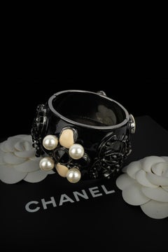 Chanel cuff bracelet by Karl Lagerfeld Fall-Winter 2004
