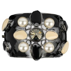 Chanel cuff bracelet by Karl Lagerfeld Fall-Winter 2004