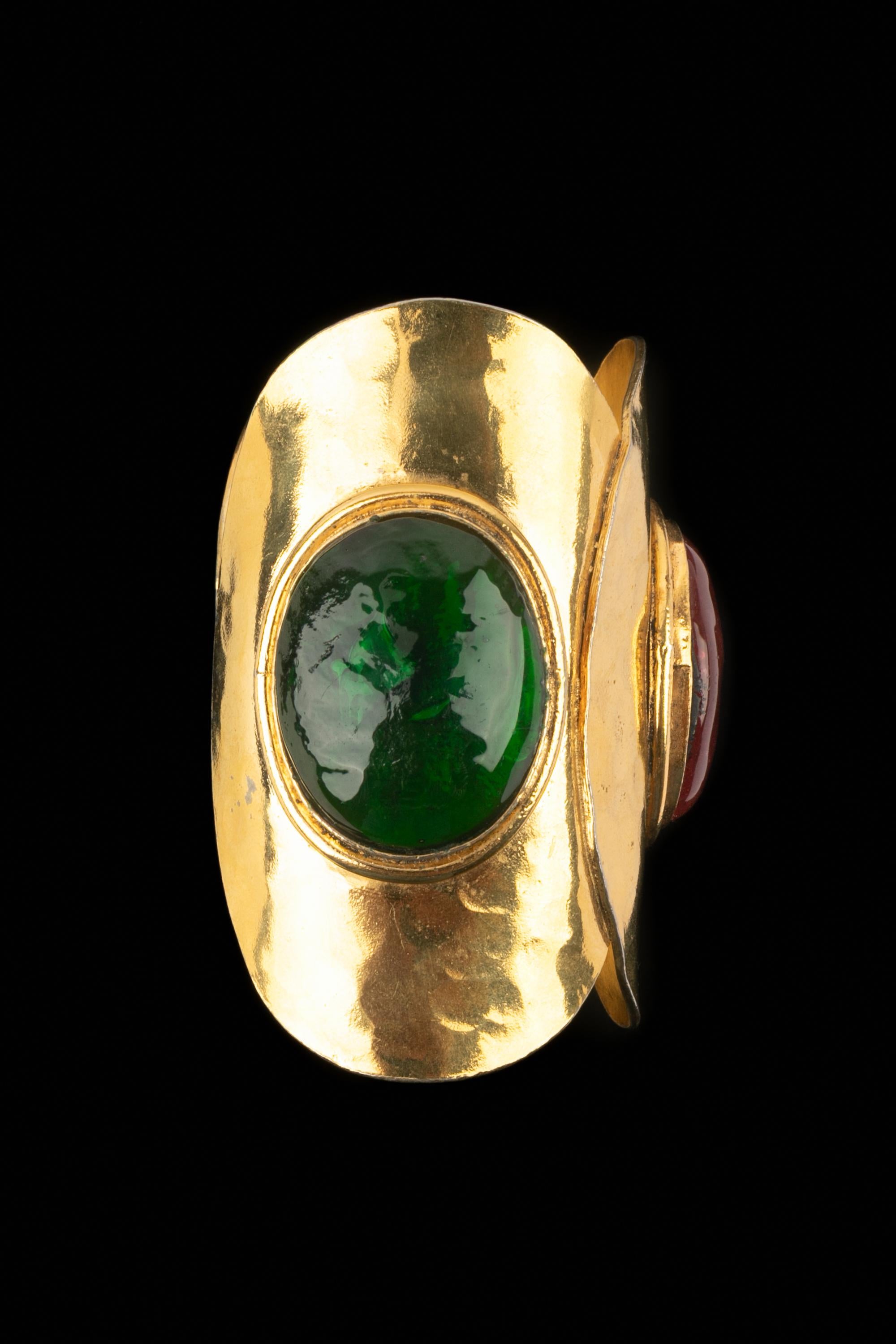 Chanel Manschettenarmband im Angebot 2