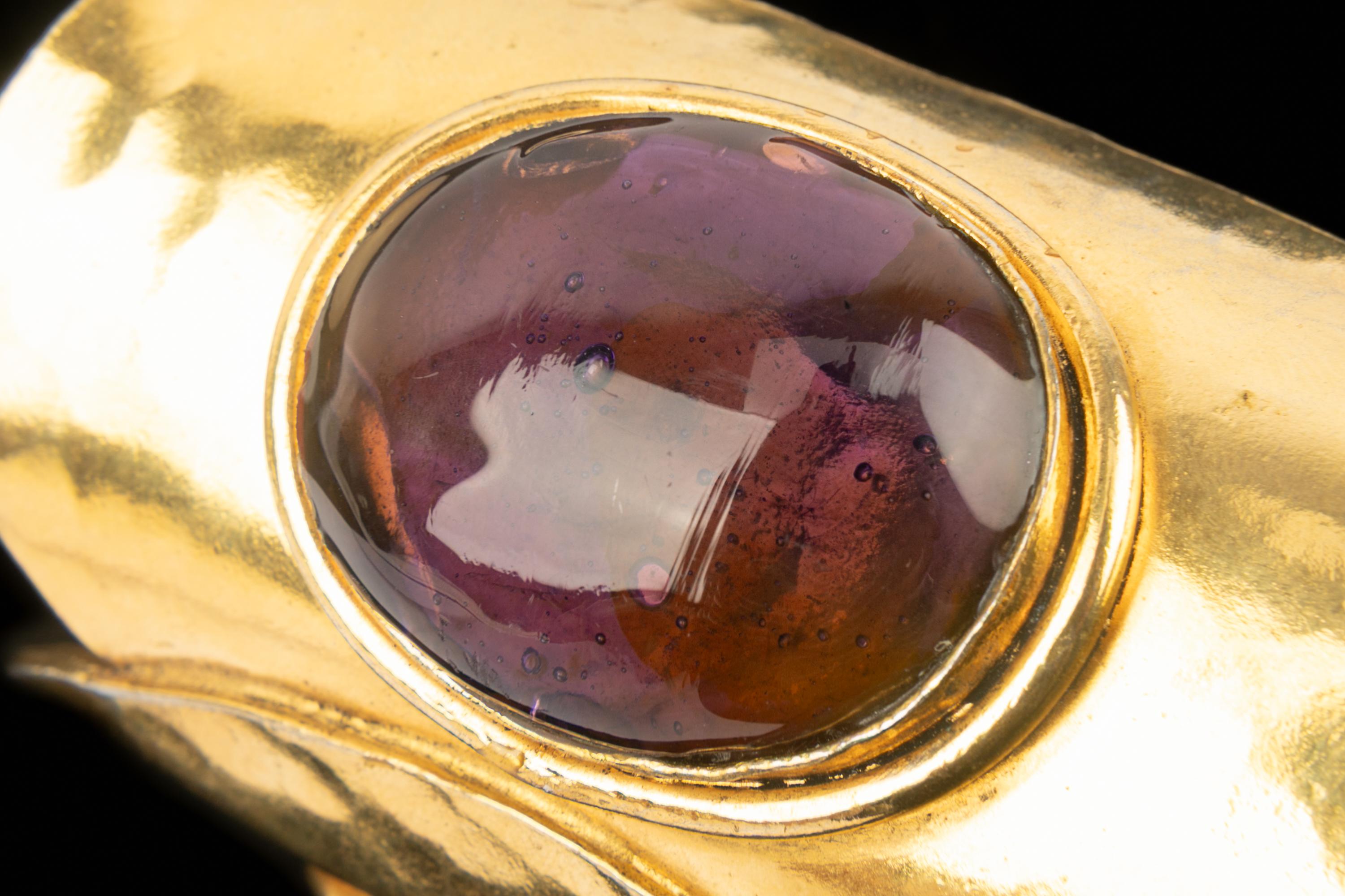 Chanel Manschettenarmband im Angebot 5