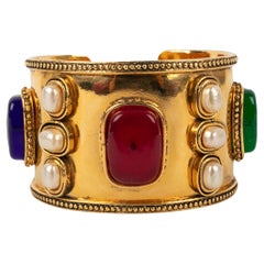 Vintage Chanel cuff bracelet