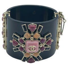 Chanel Cuff Bracelet Gripoix 2012 