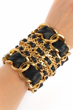 Chanel cuff bracelet Winter 1991