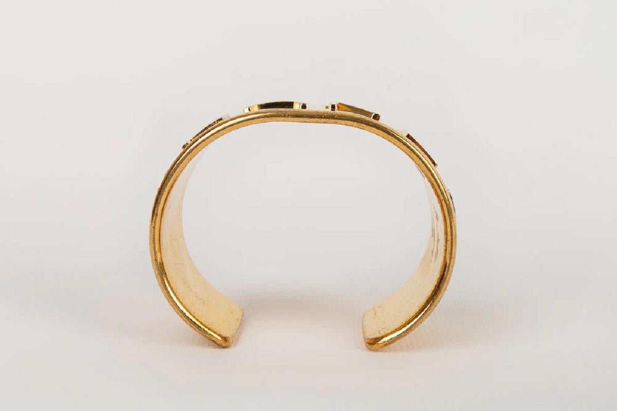Chanel Cuff in Gold, Fall 1997 For Sale 1