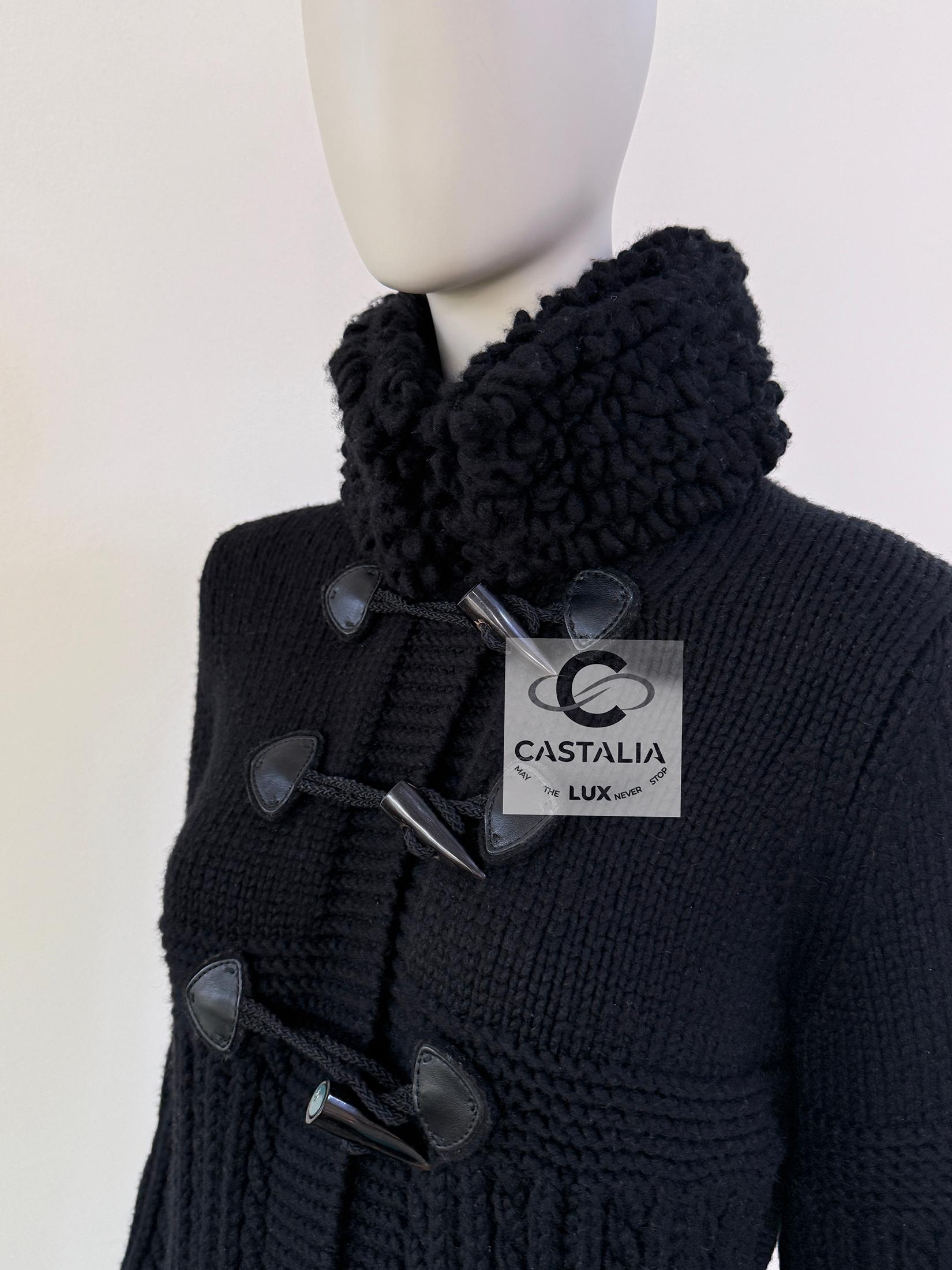 Chanel Cutest Fluffy Cashmere Jacket with CC Closures 2