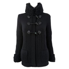 Chanel Cutest Fluffy Cashmere Jacket with CC Closures