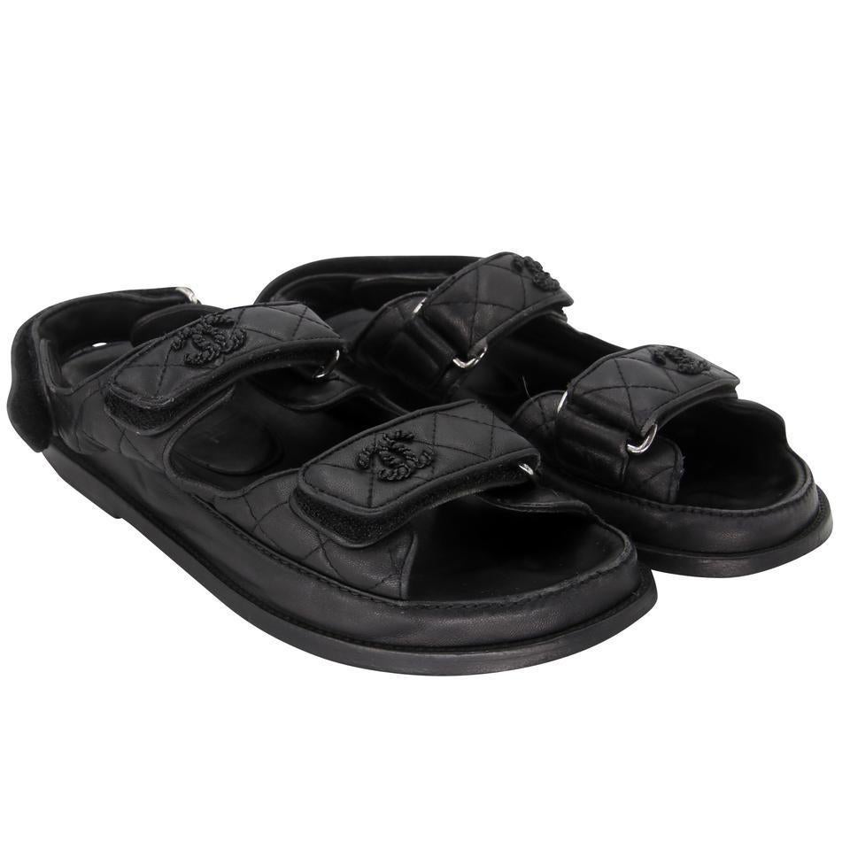 chanel dad sandals