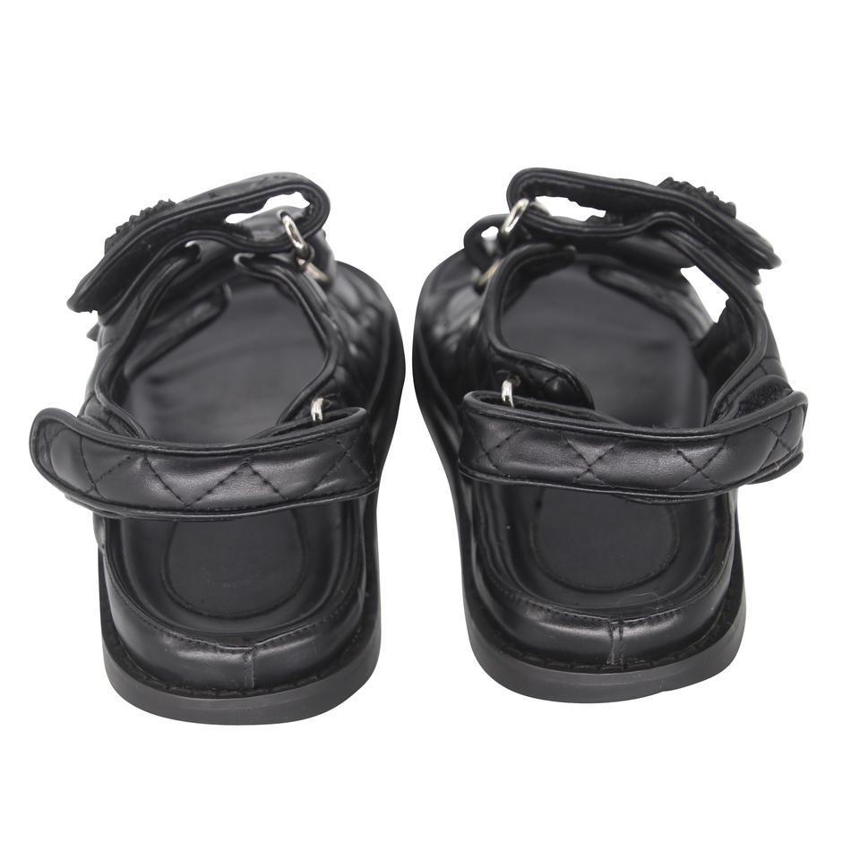 Women's Chanel Dad Flats 37 Chunky Lambskin Diamond Quilted Pumps CC-S1203P-0080