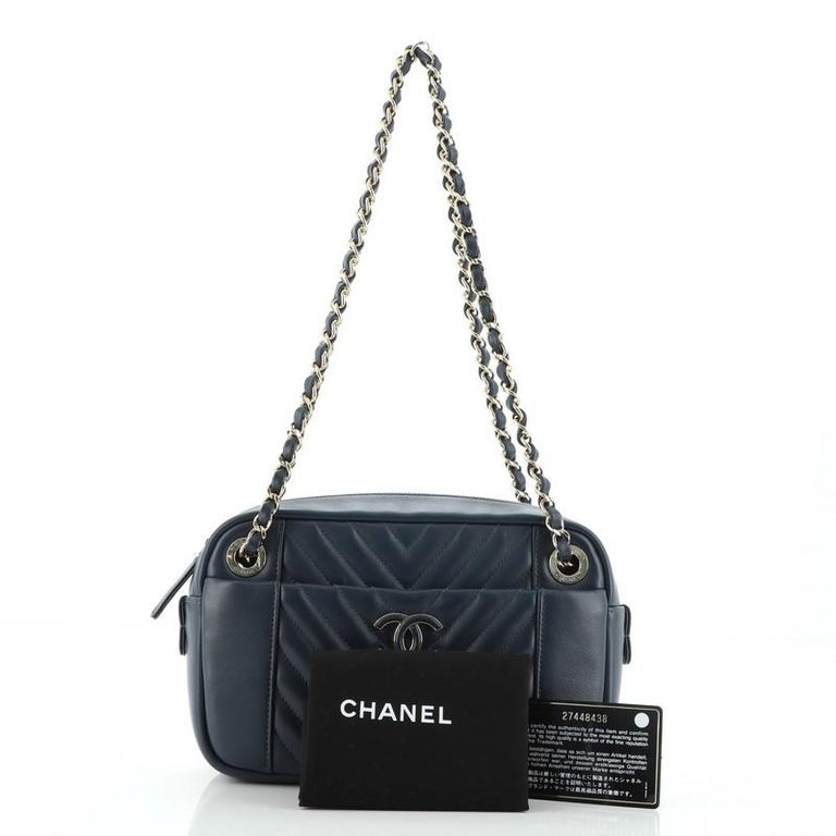 Luxmiila bags - Chanel chevron mini camera bag black calf leather ghw  serial 16 Condition : 90% very good RM6880 only Inclusive of dust bag 💳We  accept online card payment 🚛 Free