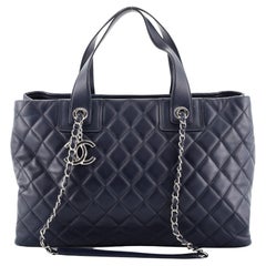 Chanel Daily Shopping Tote Quilted Lambskin
