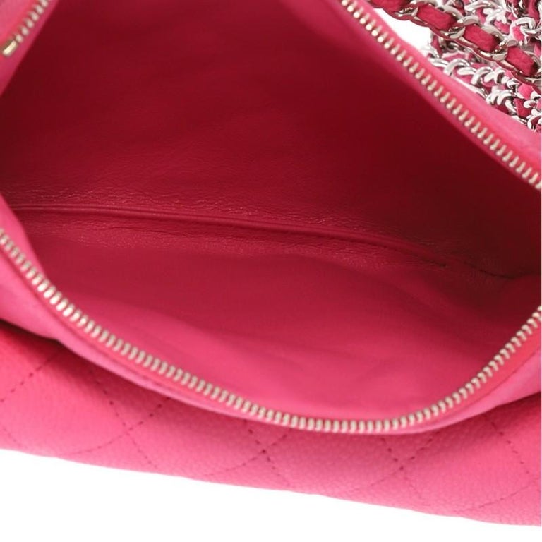 Chanel Daily Zippy Crossbody Bag Quilted Caviar Medium at 1stDibs