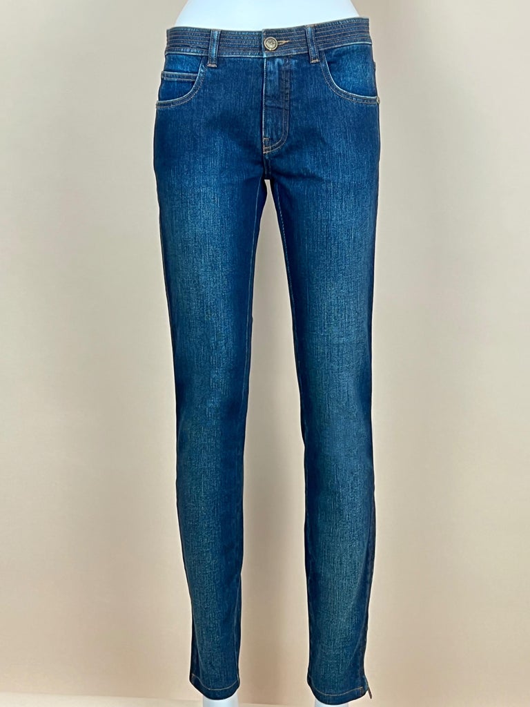 Chanel Dallas Collection Runway Jeans For Sale at 1stDibs
