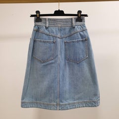 Chanel Dallas Denim-Rock von Chanel