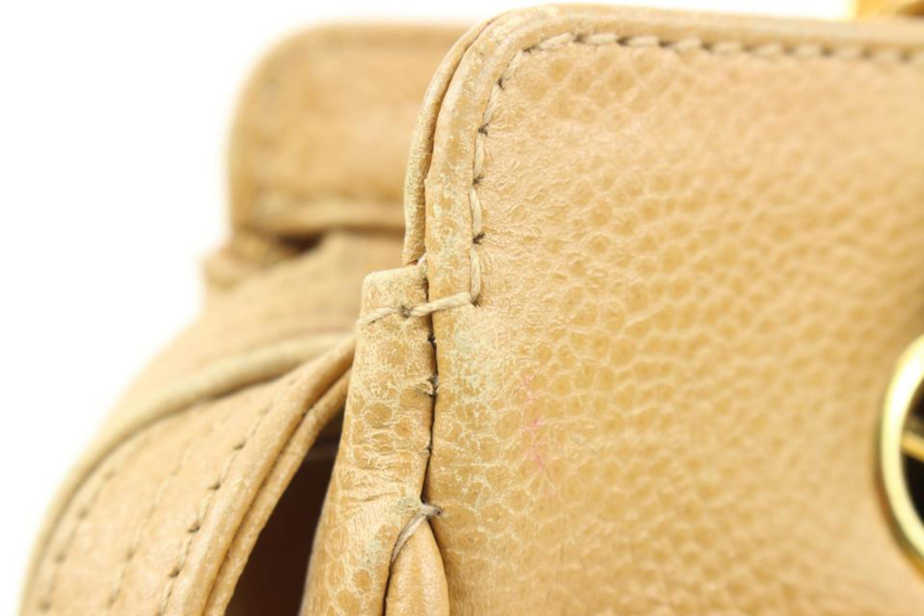 Chanel Dark Beige Caviar Leather Chain Tote Bag 44c22s 7