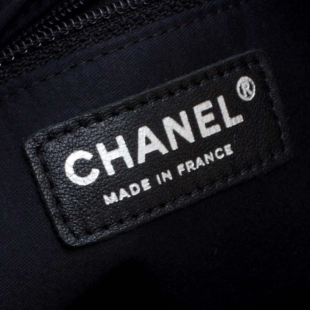Chanel Dark Brown Leather Large Girl Chanel Bag 3