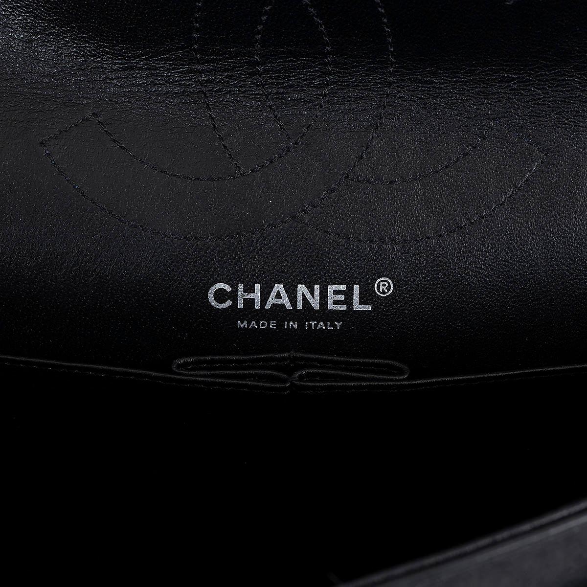 CHANEL dark brown patent leather 2.55 REISSUE 226 LARGE Shoulder Bag For Sale 4