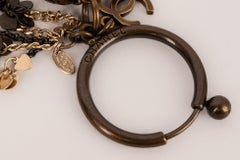 Chanel Dark-Golden Bag Jewelry/Keyring with Enamel, 2010