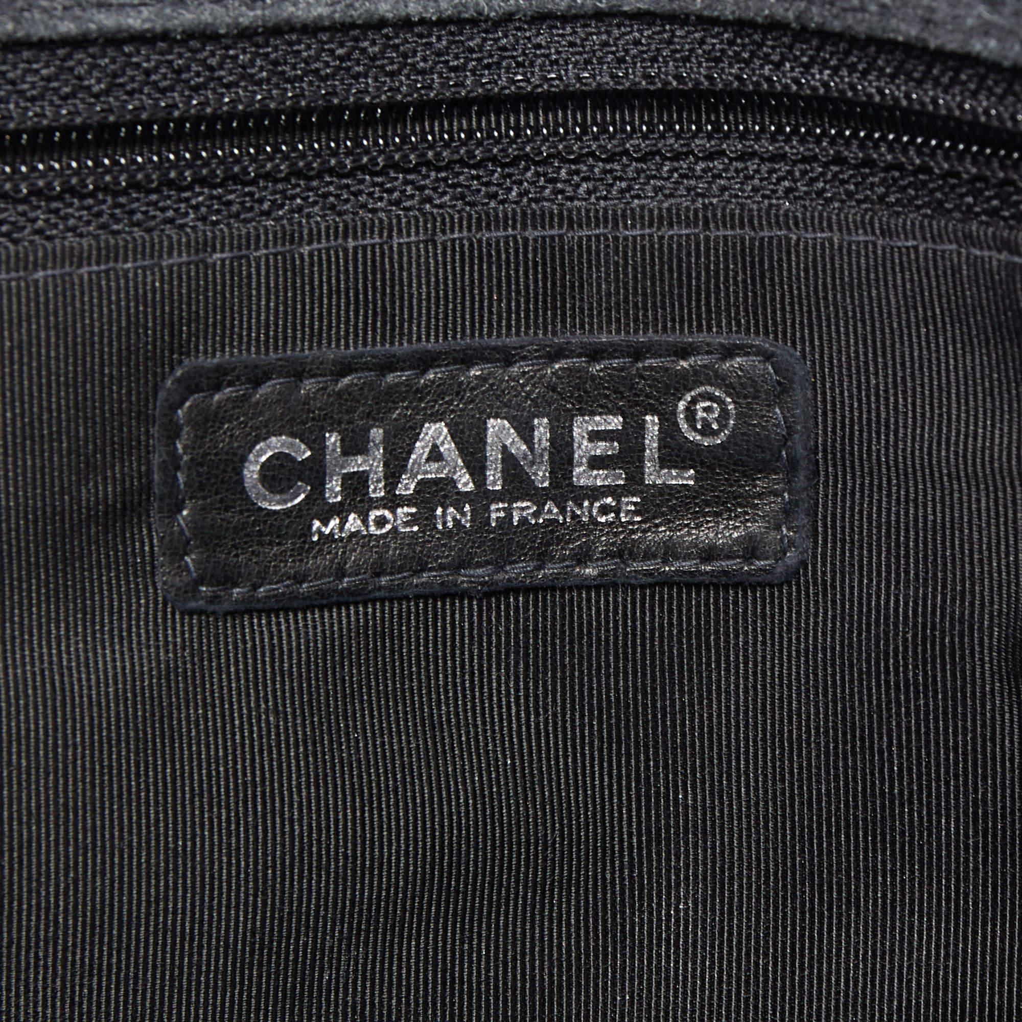 Chanel Dark Green Suede Puzzle Reissue Chain Links Shoulder Bag 5