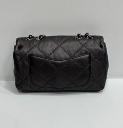 Bolso Chanel Gris Oscuro Ultimate Stitch Solapa Mediano