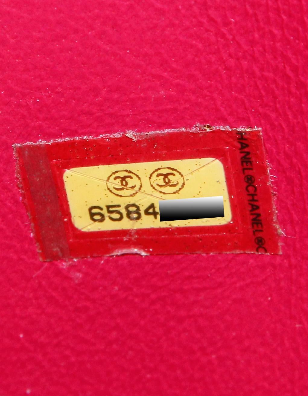 Chanel Dark Pink Caviar Leather CC Medallion Tote Bag 2