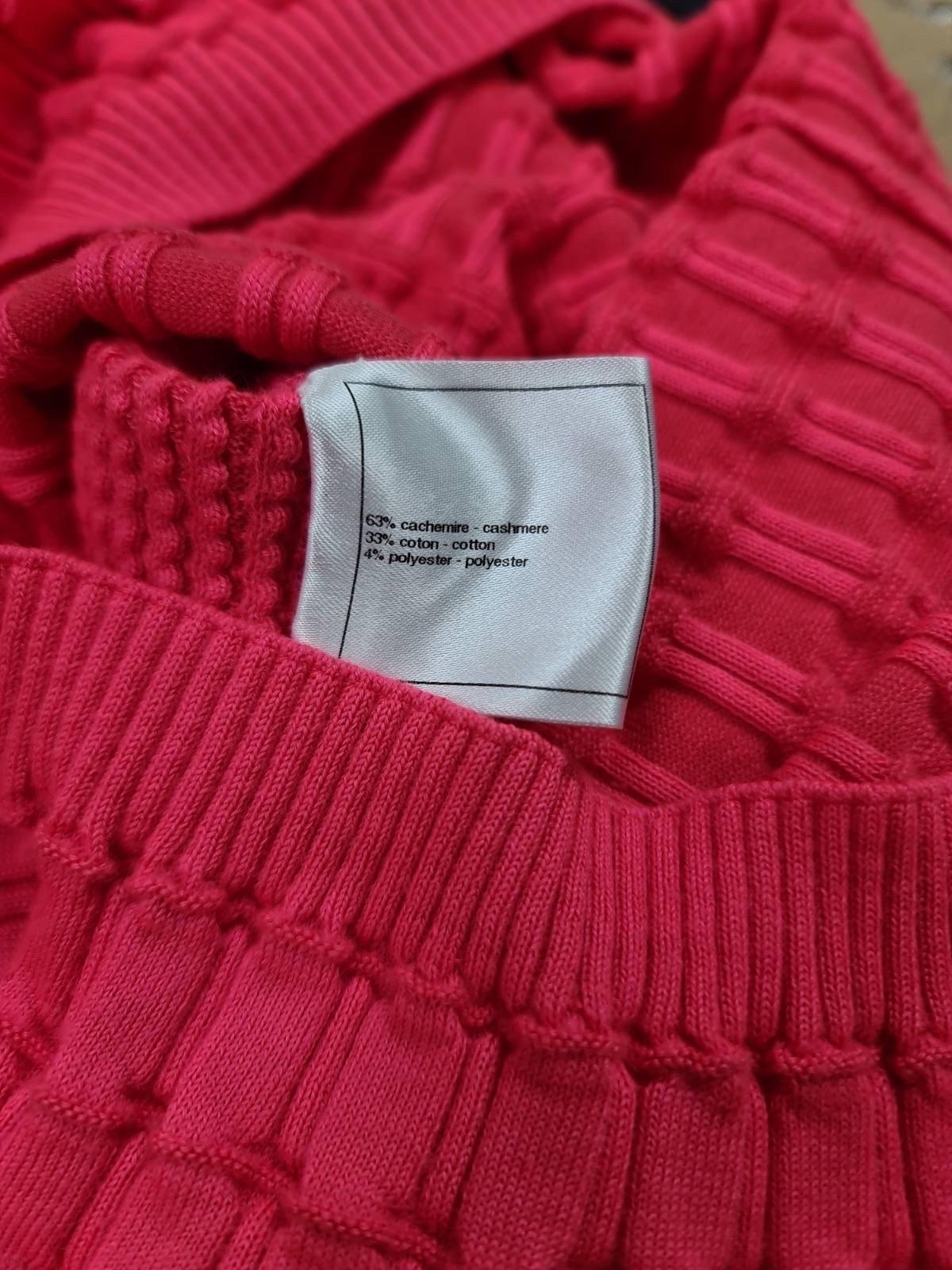 Chanel Dark Pink Mini Dress In Excellent Condition For Sale In Krakow, PL