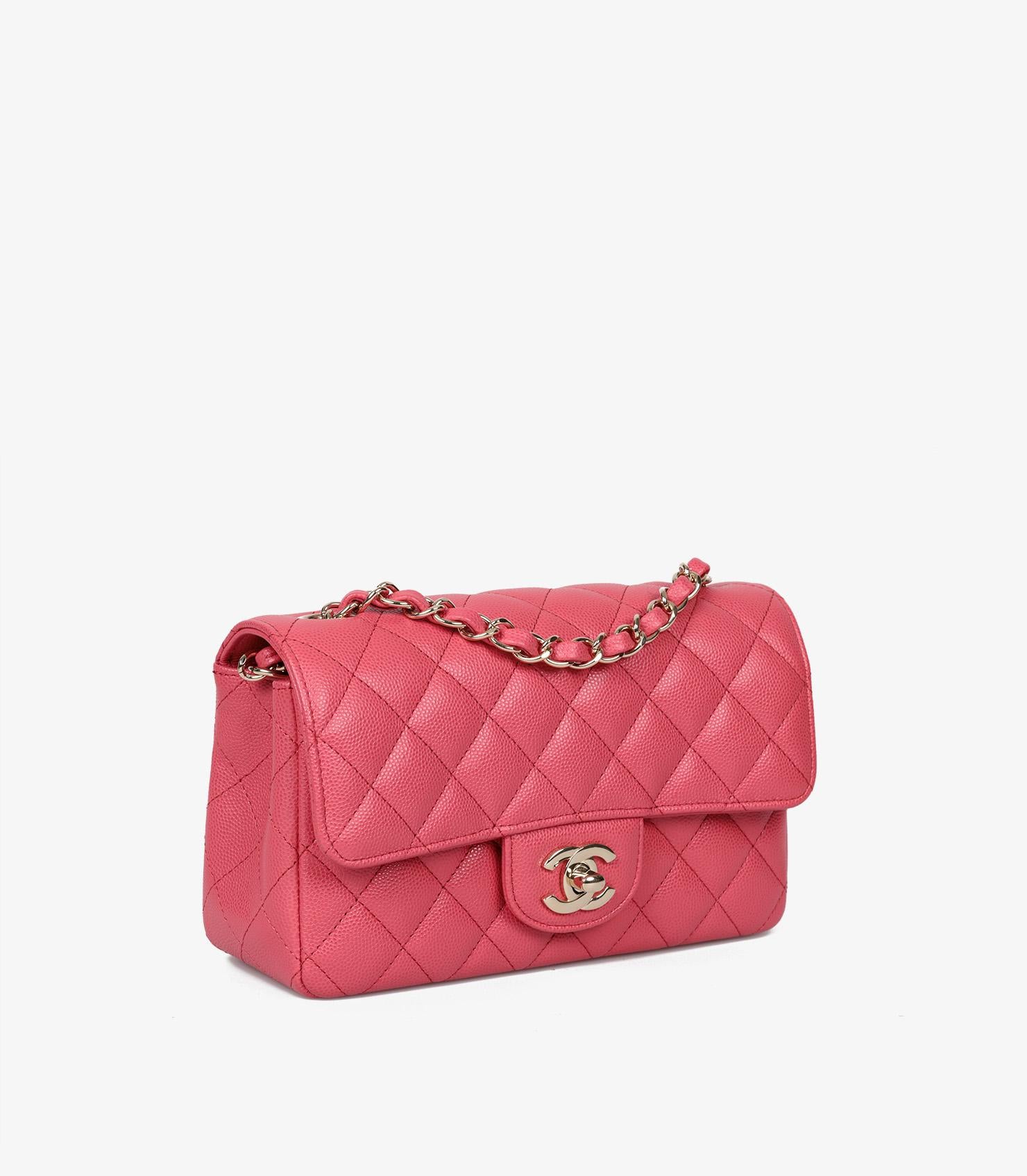 Chanel Dark Pink Quilted Caviar Leather Rectangular Mini Flap Bag

Product Details
Xupes Ref: HB5679
Brand: Chanel
Model: Rectangular Mini Flap Bag
Type: Shoulder, Crossbody
Serial Number: 23533472
Age: 2017
Accompanied By: Chanel Dust Bag, Box,