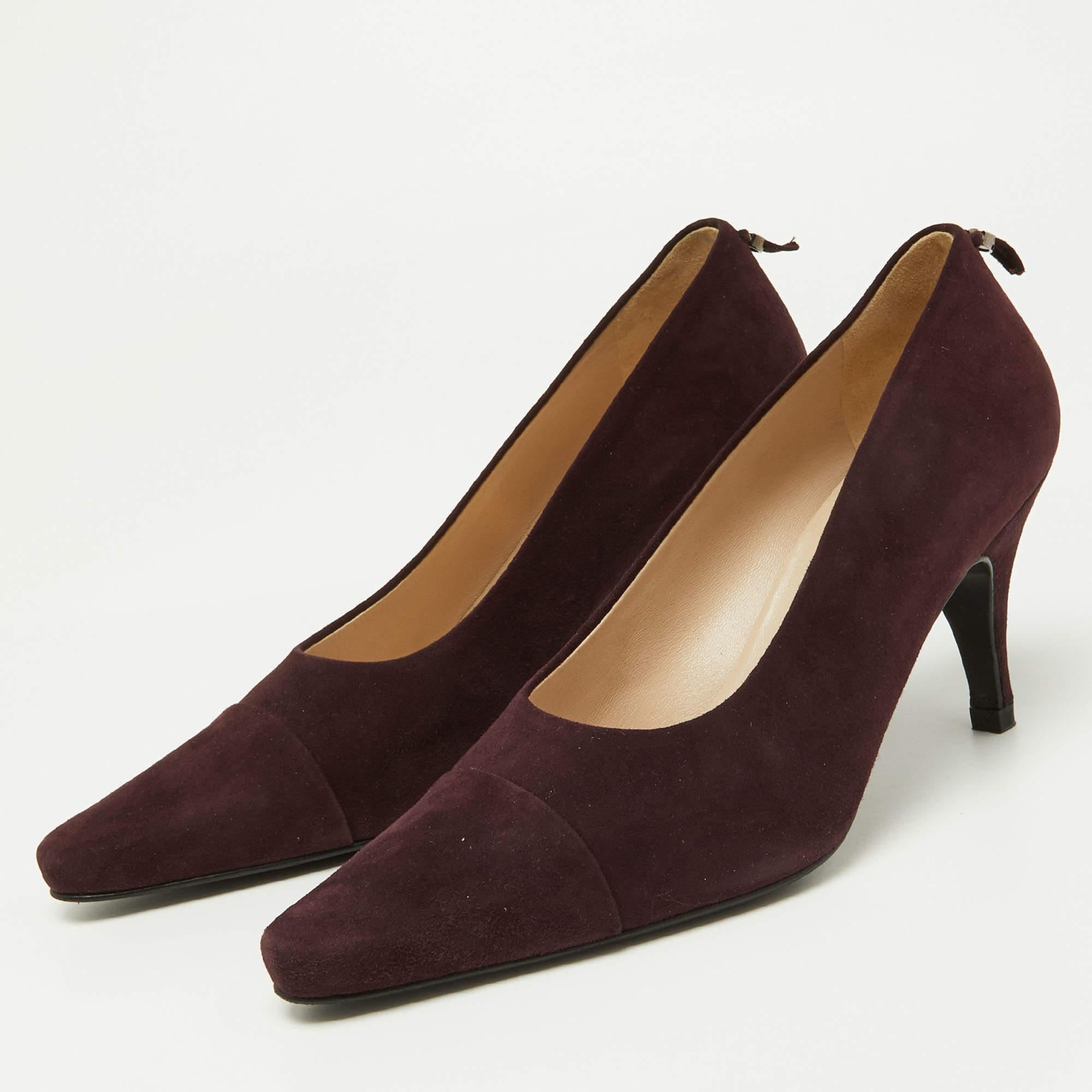 Elevate your ensemble with these Chanel heels for women. Meticulously crafted, these exquisite heels combine luxury and comfort, creating a statement pair that's both fashionable and fabulous for every occasion.

Includes: Original Dustbag, Original