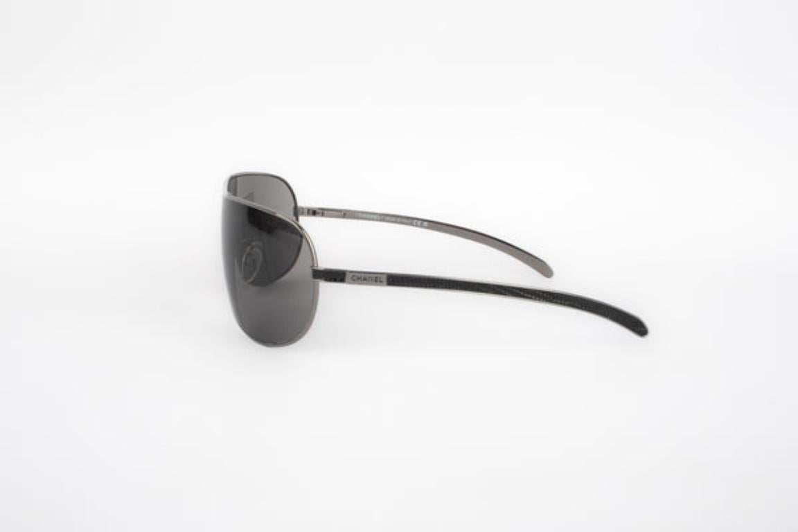 Women's Chanel Dark-silvery Metal 
