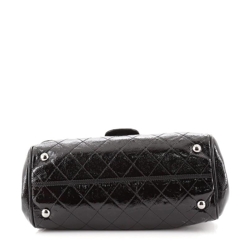 da uomo o donna Chanel Day Glo Flap Borsa Trapuntata Brevetto Medio