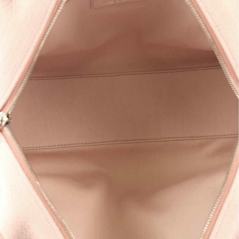 Chanel Deauville Bowling Bag Canvas Small at 1stDibs