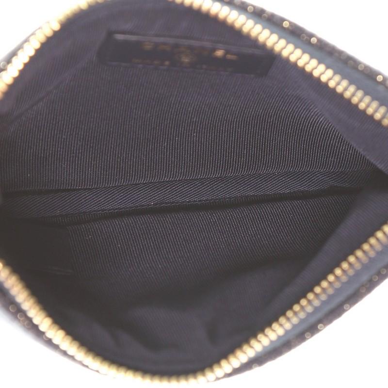 Women's or Men's Chanel  Deauville Coin Pouch Denim Mini