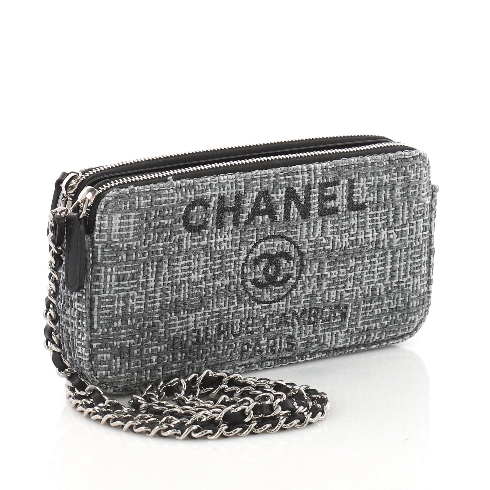 chanel deauville clutch
