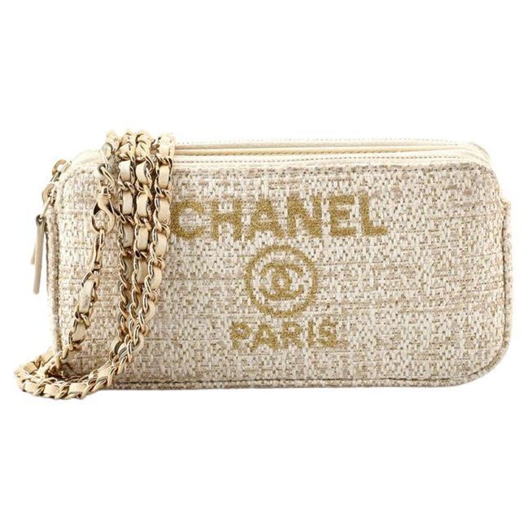 Chanel 19 Card Holder on Chain Quilted Lambskin For Sale at 1stDibs