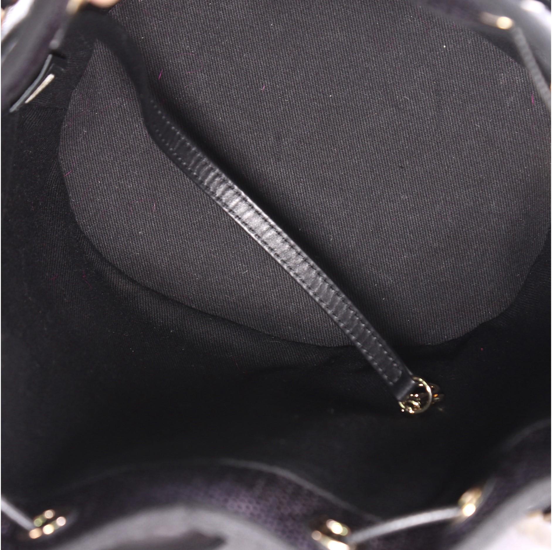 Chanel Deauville Drawstring Bucket Bag Raffia Medium 1
