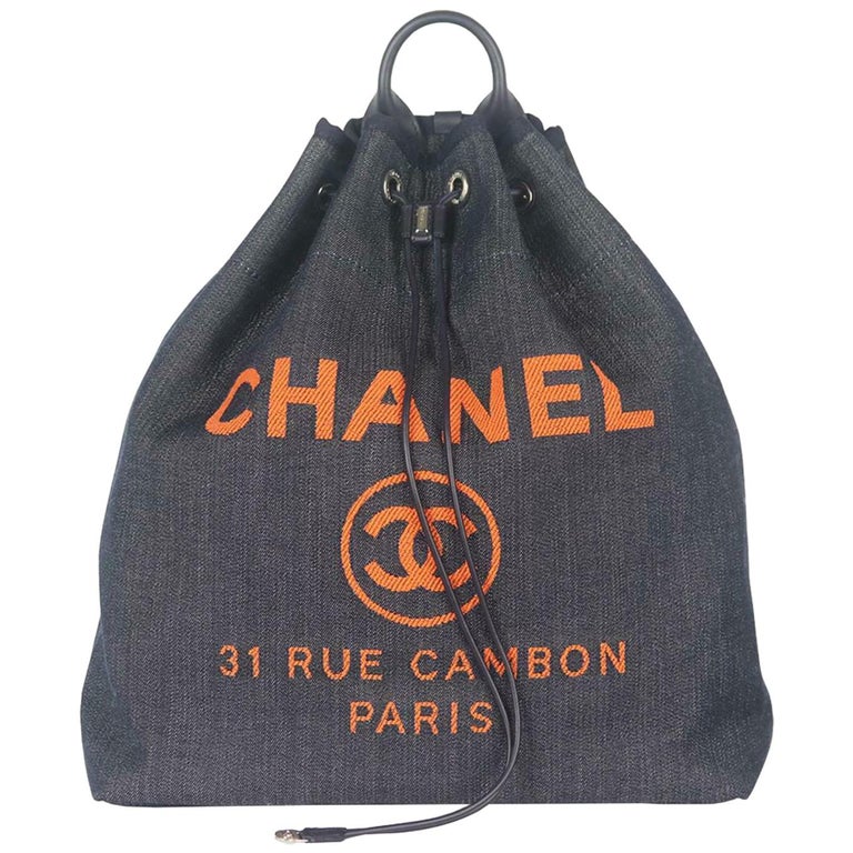 Deauville Chanel - 44 For Sale on 1stDibs | chanel deauville backpack,  chanel leather deauville, chanel deauville pouch