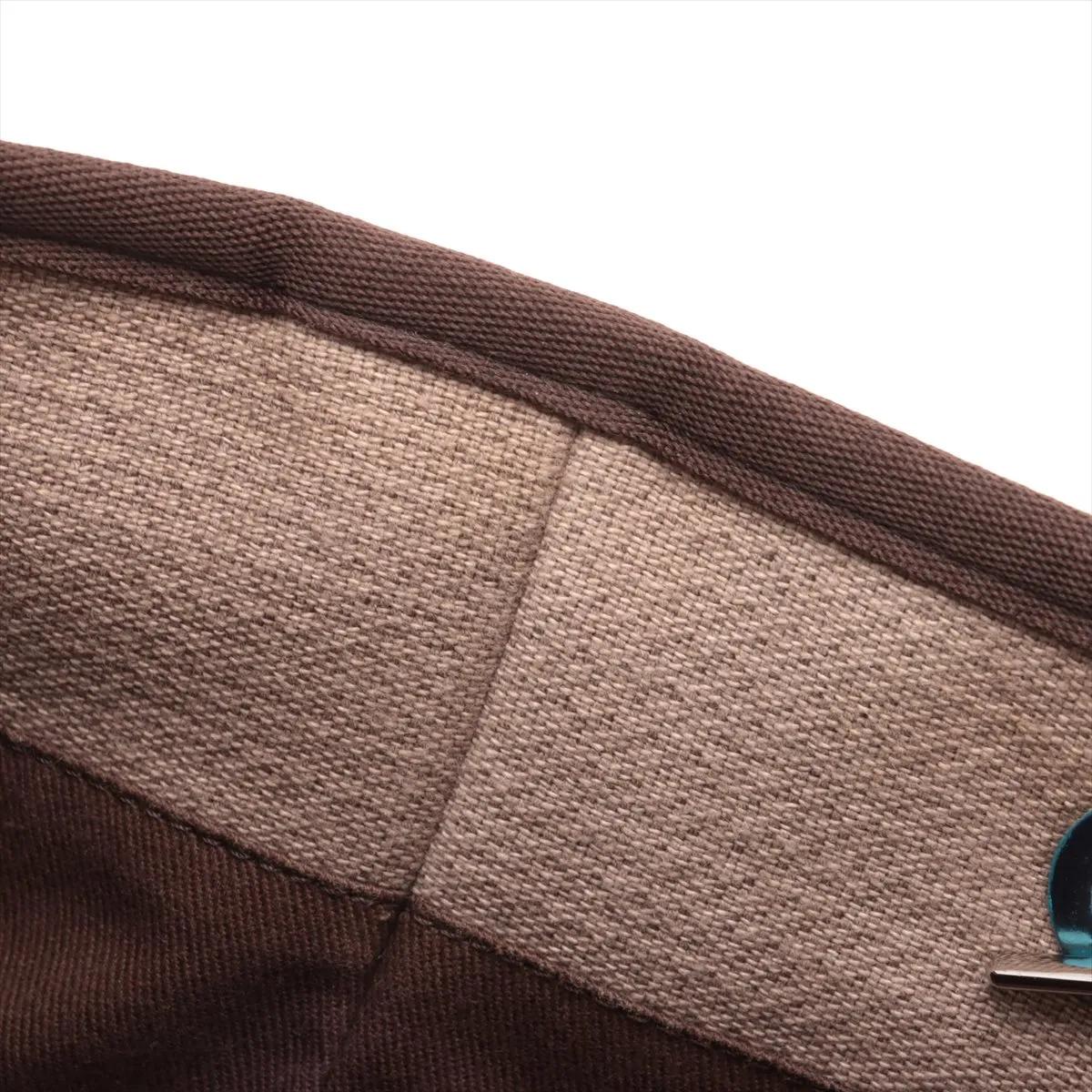 *Chanel Deauville MM Canvas Leather Chain Tote Bag Beige 9