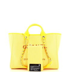 Chanel Deauville NM Tote Mixed Fibers Medium