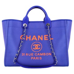 Chanel Deauville Large Canvas Magenta 31 Rue Tote CC-0921N-0014