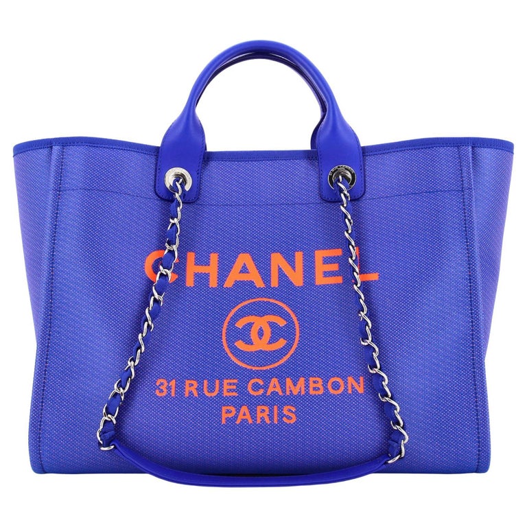 Chanel Blue Orange - 47 For Sale on 1stDibs