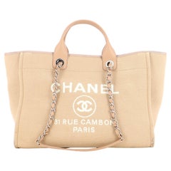 Shop CHANEL DEAUVILLE 【In Stock!】CHANEL DEAUVILLE A4 TOTE BAG in Denim by  PorterBonheur