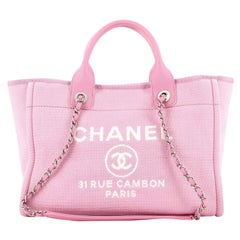 Chanel Deauville NM Tote Mixed Fibers Small