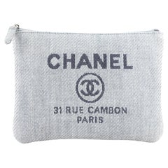 Chanel Deauville Beutel Raffia Medium